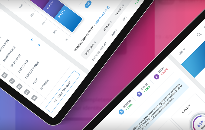 Digital Bank Wallet Application screenshot 1